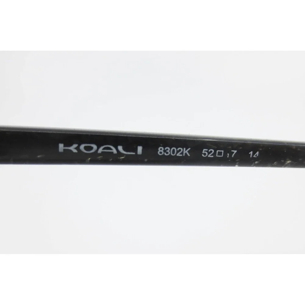 Morel France Koali 8302K Eyeglasses Black Pattern Cat Eye Frames 52-17-140